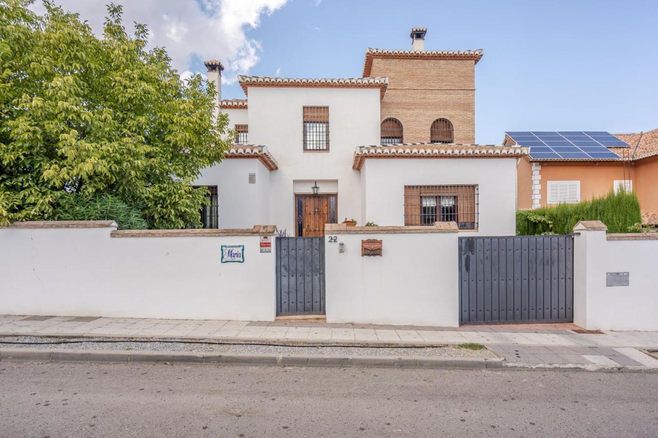 Villa Maria, Piscina Y Spa Exterior Privado Belicena Kültér fotó